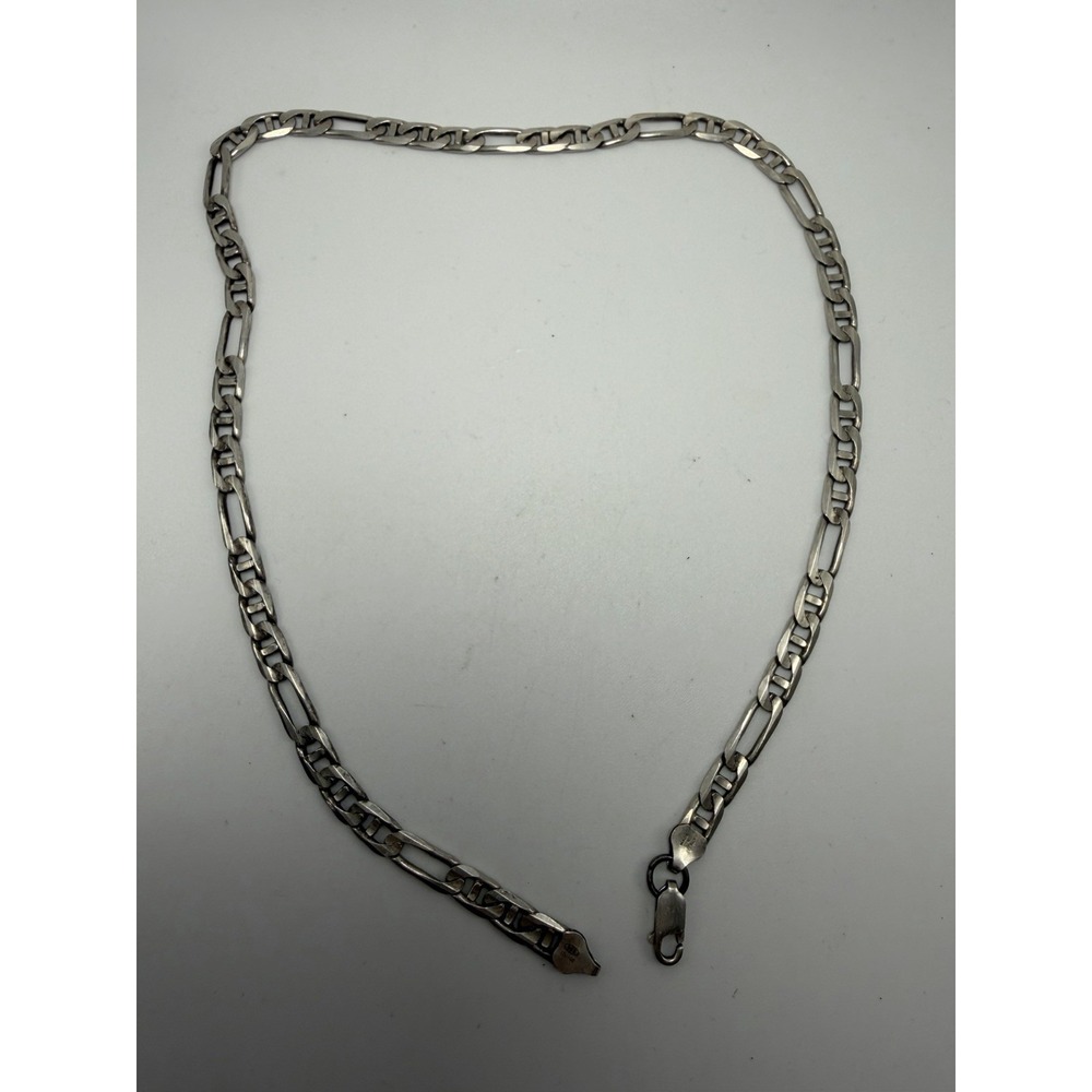 Milor Sterling Silver 925 Necklace 20" 6MM Made In Italy 29 Grams